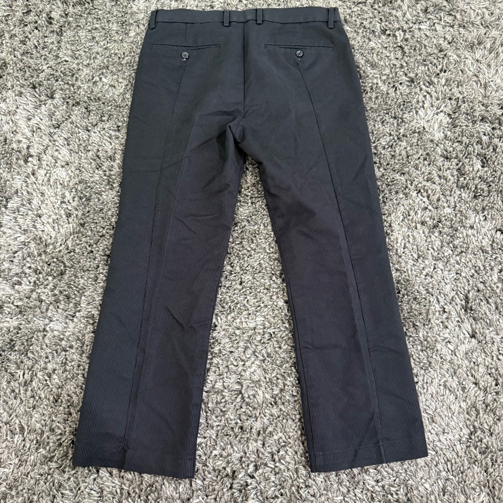 Dockers Men’s Slim Fit Signature Khaki Striped Pants in Black, Size 32X32 - Picture 5 of 5